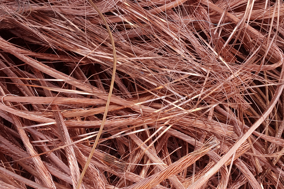 Oud ijzer of metaalrecycling